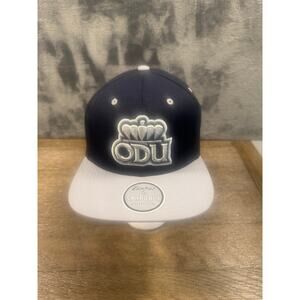 NWT Zephyr Old Dominion University (ODU) Monarchs navy blue snapback hat